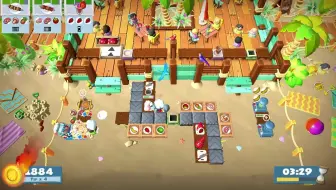 Overcooked2 海滩3-4  [3p] 4072