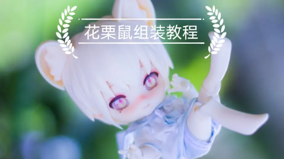 SIO2+12分特体BJD【花栗鼠】组装教程_哔哩哔哩_bilibili