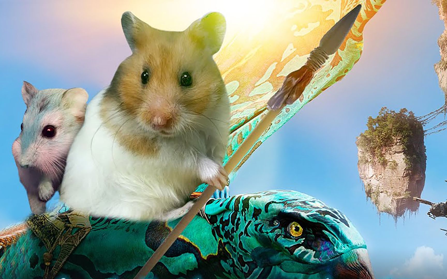 【鼠道难】两只小仓鼠闯入阿凡达世界,猜猜谁先逃出来