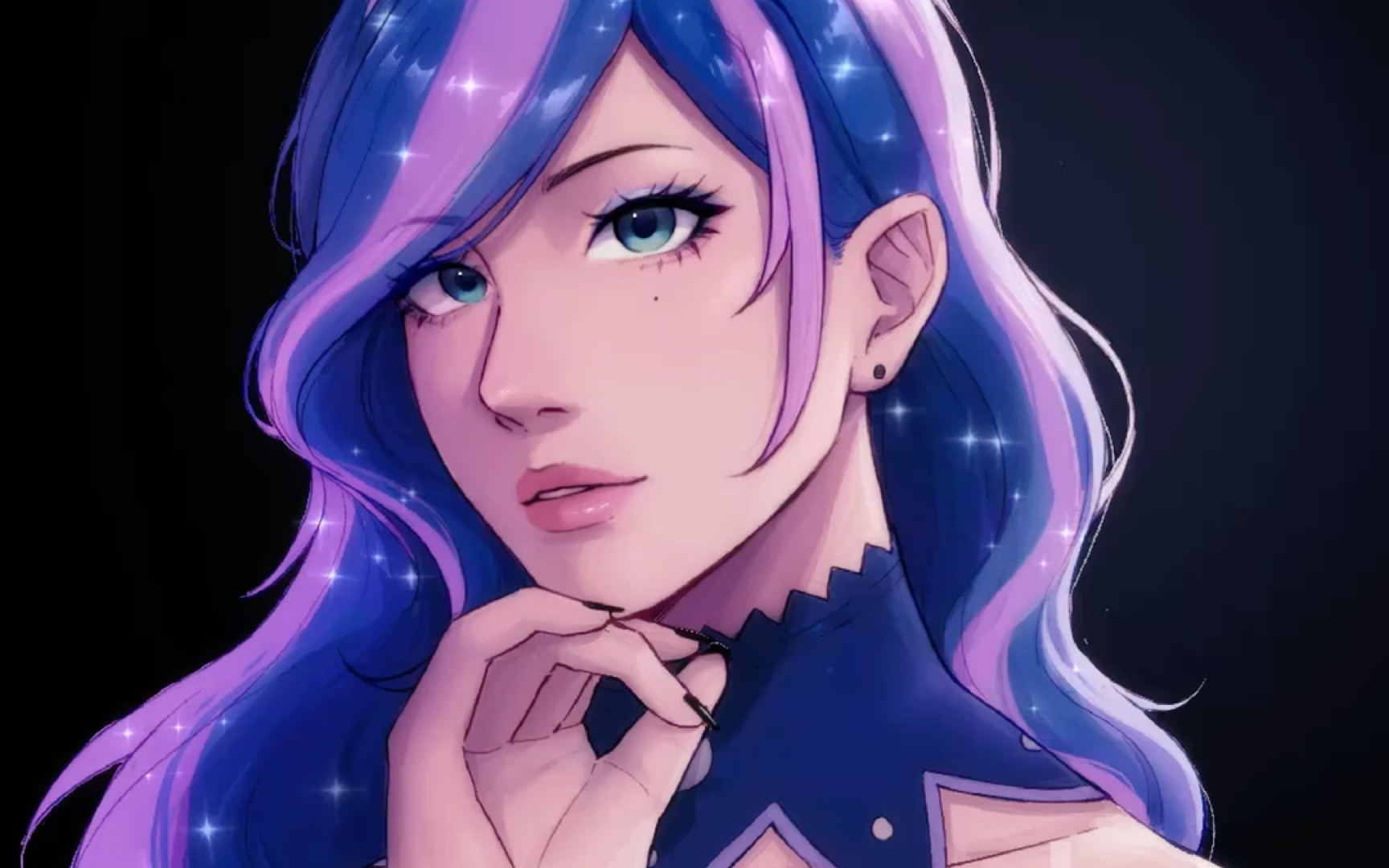 【mlp绘画】princess luna