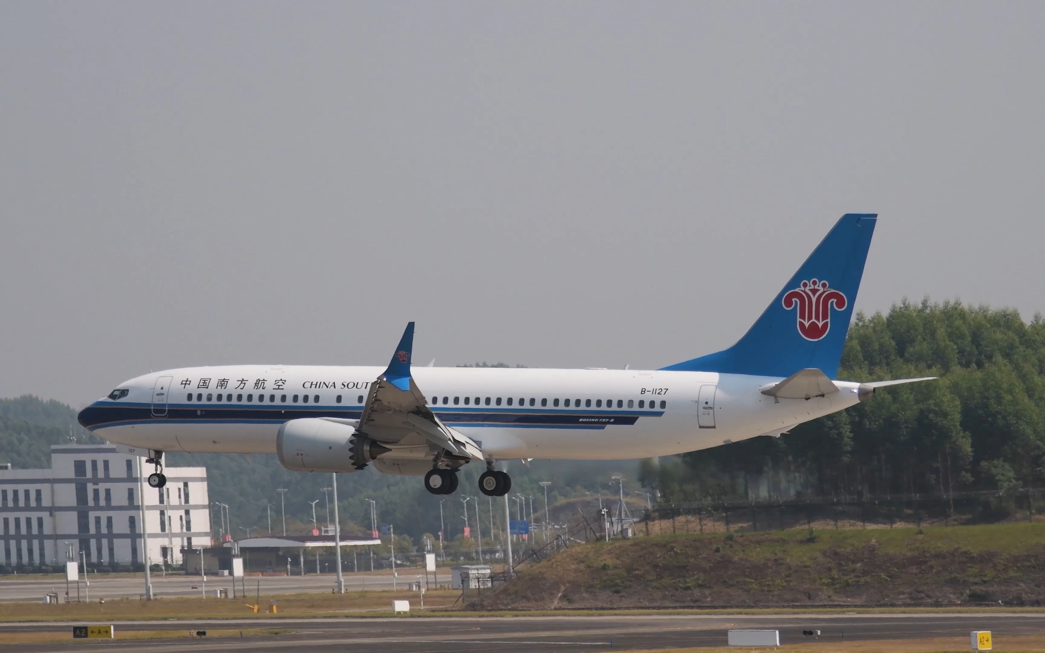 广西波音737图片