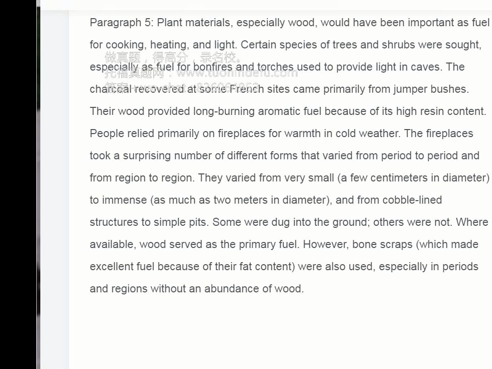 tf305-reconstructing prehistoric human lifestyle