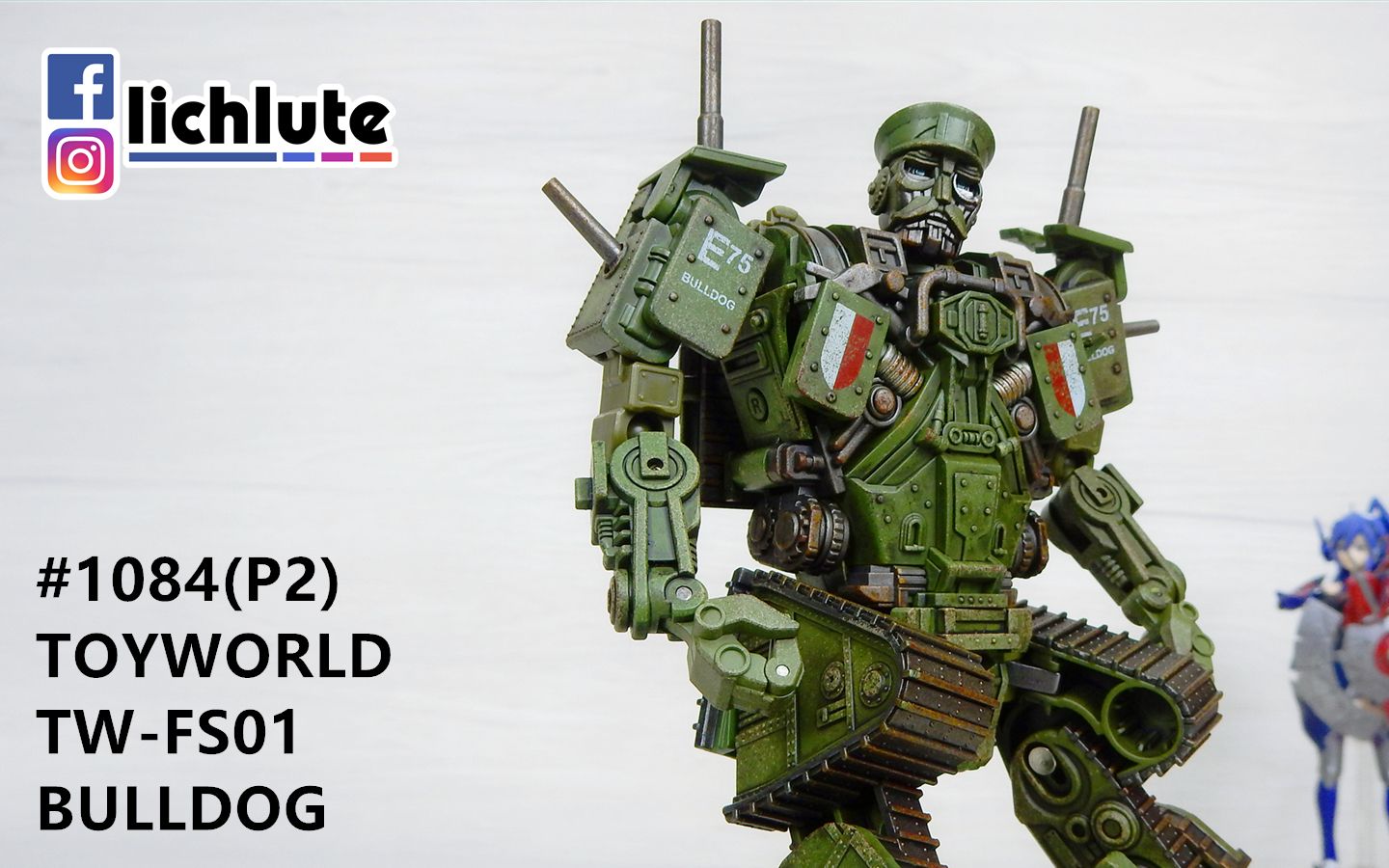 [图]【诚实开箱】胡服骑射的变形金刚分享时间1084集 TW 牛头犬 TOYWORLD - TW-FS01 - BULLDOG