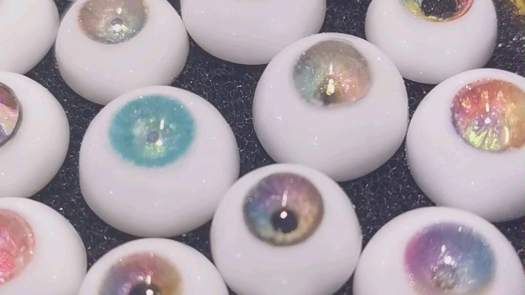 bjd眼珠子自制树脂眼玛丽苏