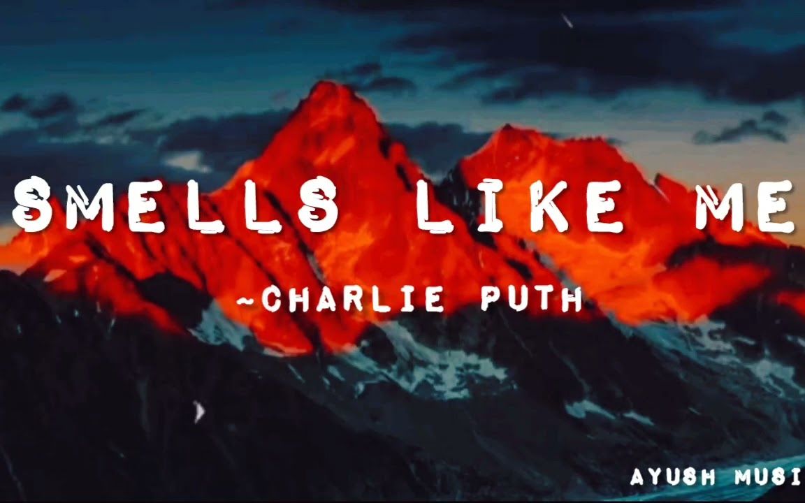 [图]Charlie Puth - SMELLS LIKE ME