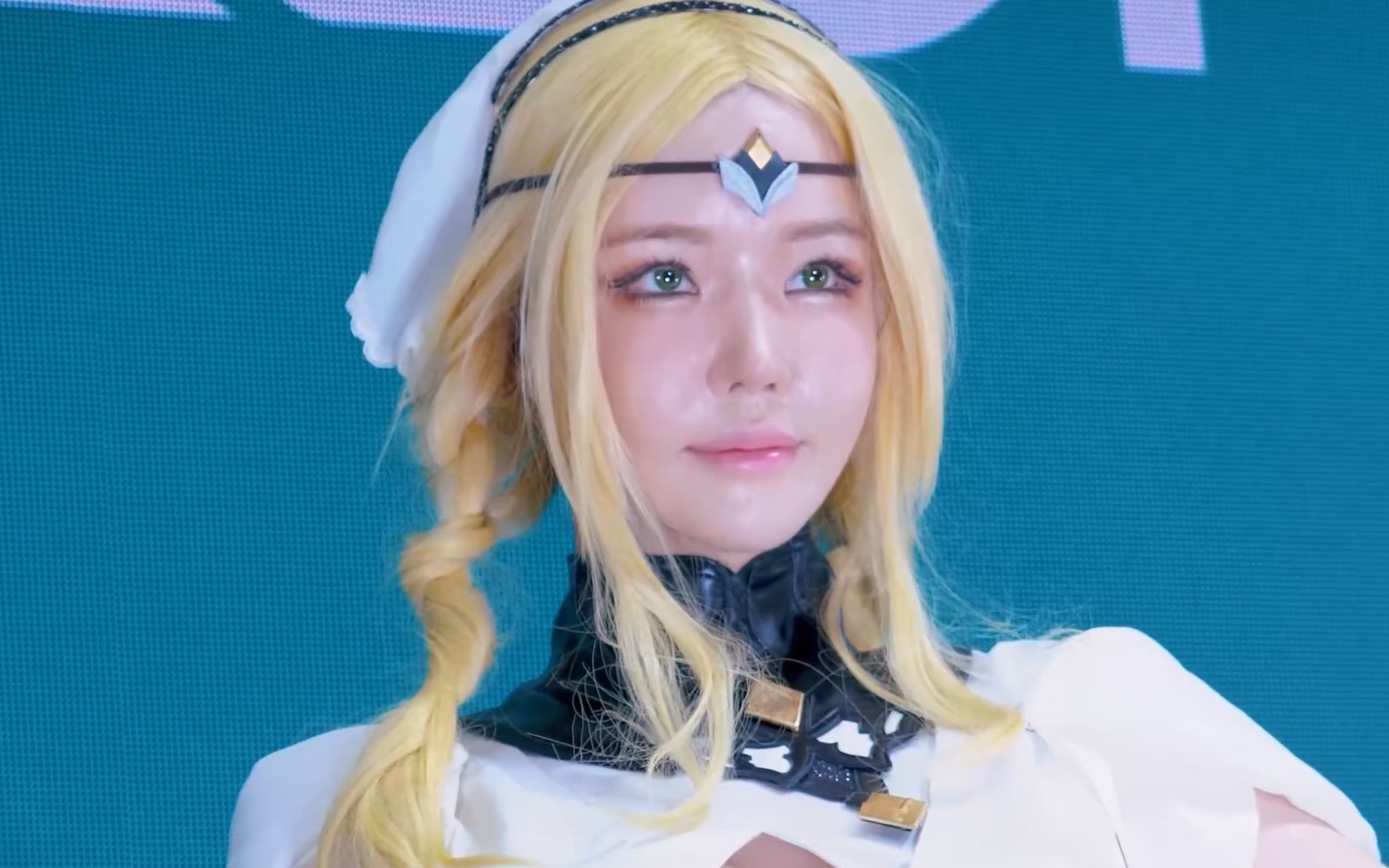 【2022g-star游戏展1120】美女模特车模闵汉娜