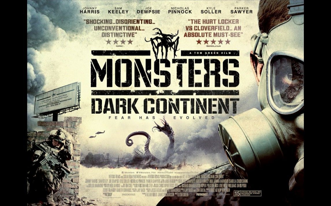 [图]《MONSTERS：DARK CONTINENT》TRAILERS 《怪兽：黑暗大陆》预告片集 2014