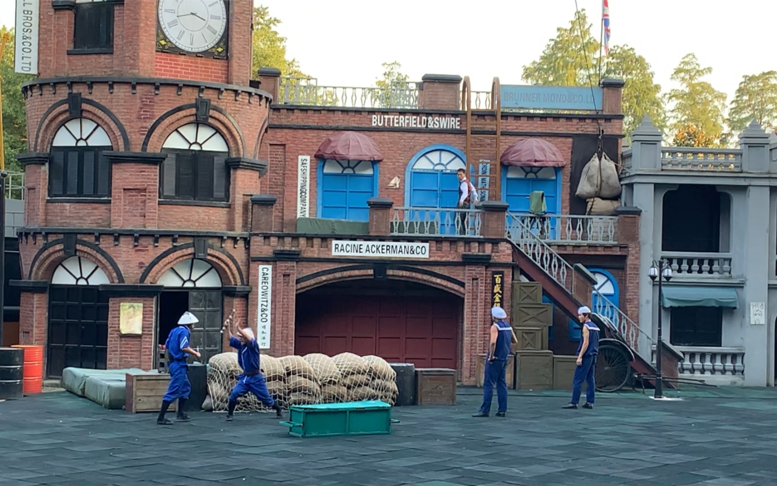 武汉欢乐谷打码头精彩片段