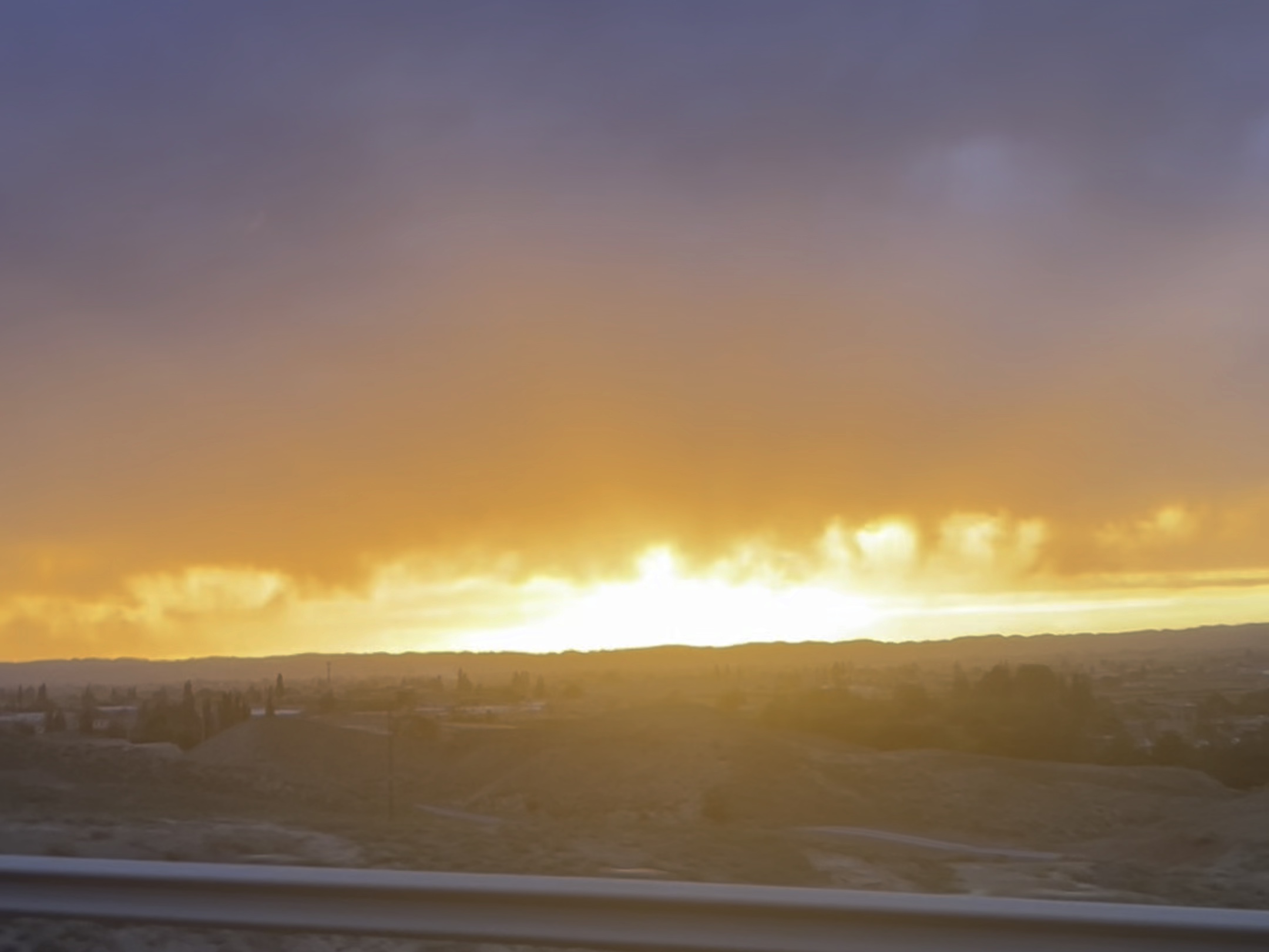 捕捉大西北的夕阳