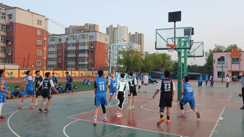 西关中学2024八年级篮球春季联赛集锦-18