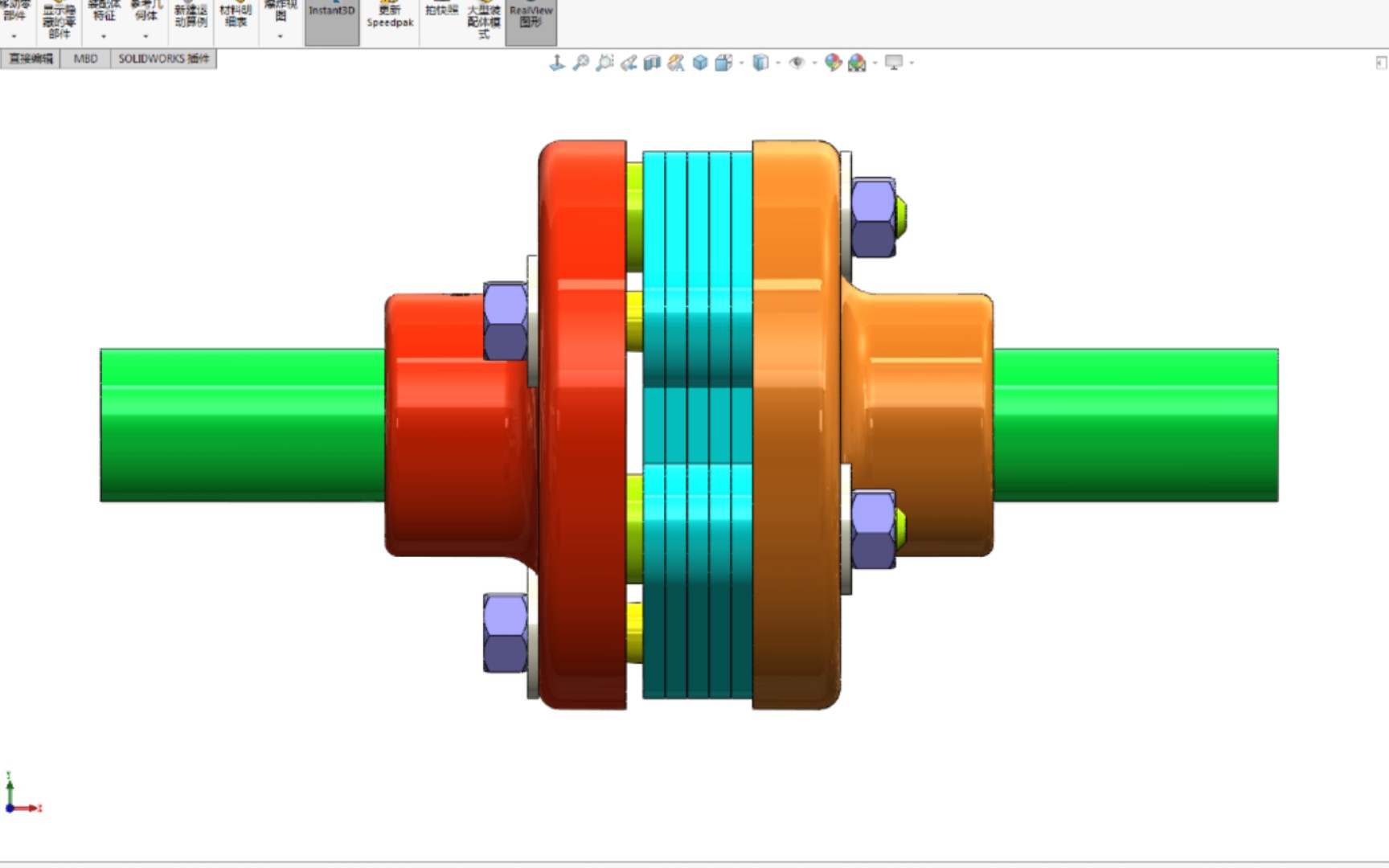 [图]Solidwork快速染色