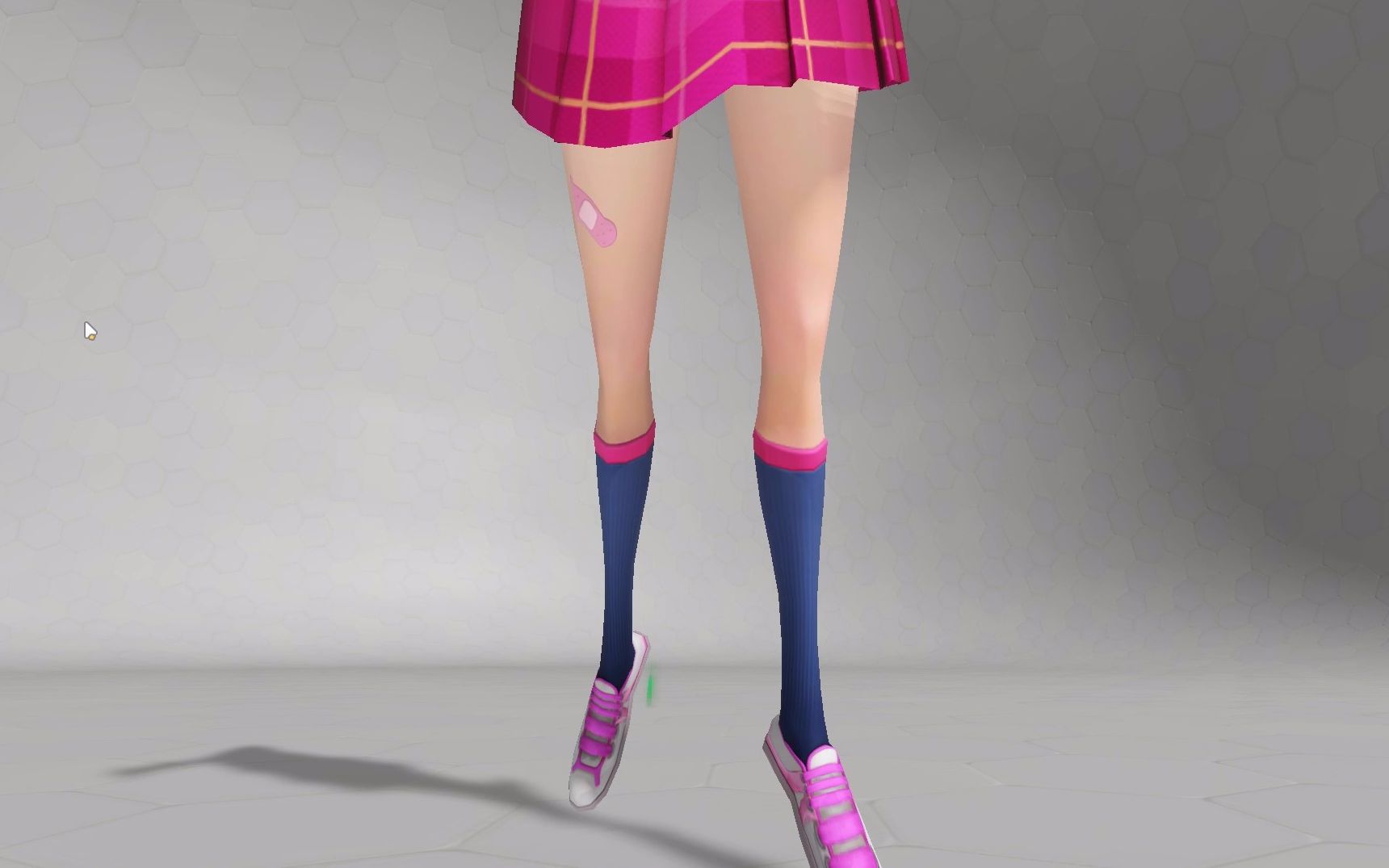 守望先锋周年庆新的dva学生妹皮肤部分特写慢放不可言喻的东西