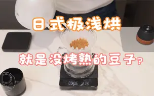 下载视频: 【Roro】最近看到一个叫日式琥珀烘焙的东西，这不就是没烤熟的豆子吗？？？日式极浅烘，琥珀咖啡