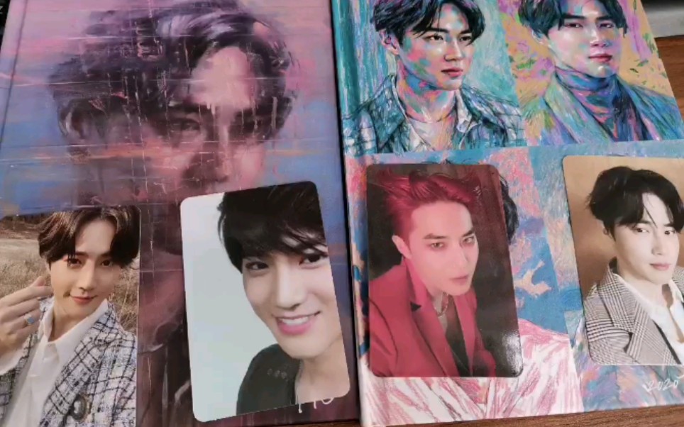 《自画像》—suho 专辑开箱 海报不小心被我撕坏一点点我好难过啊淦