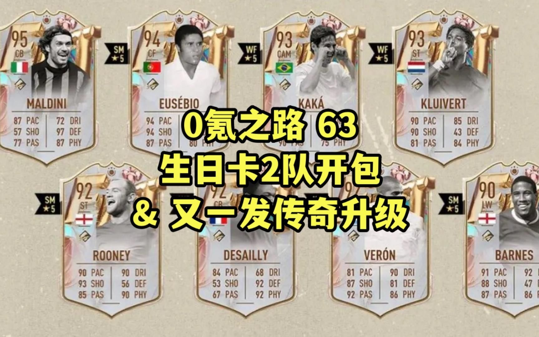 [图]【FIFA23】0氪之路第63期 生日卡2队开包 & 又一发传奇升级