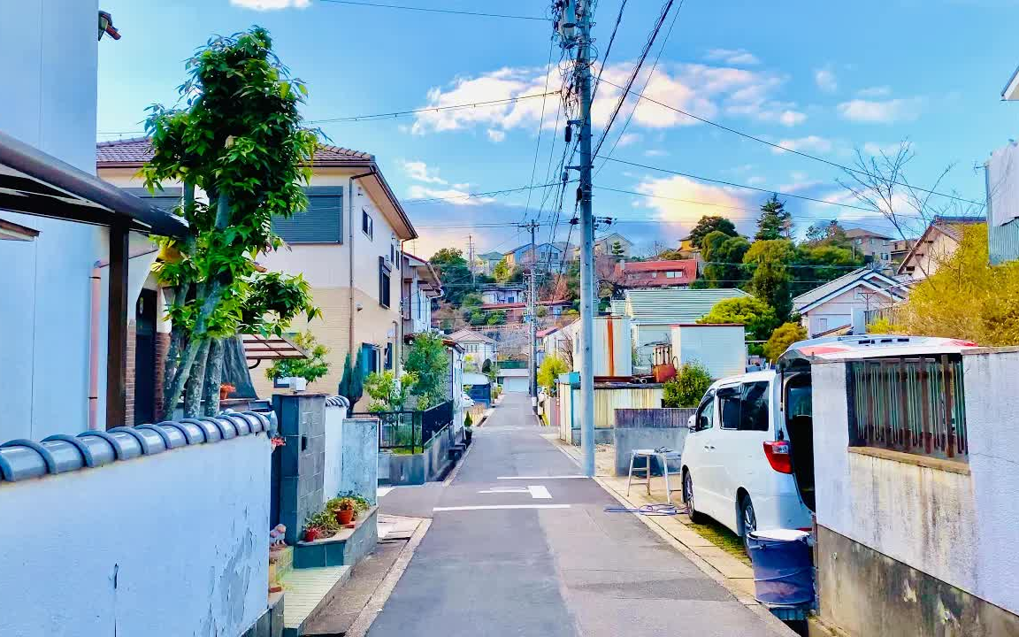 [图]【街景|放松】现代日本社区/美丽的日落漫步游(名古屋五草区)