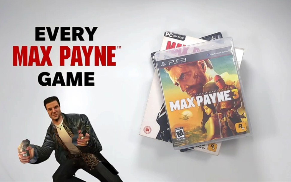 [图]【开箱】（马克思佩恩全系列）Max Payne 全新未拆封开箱展示！！