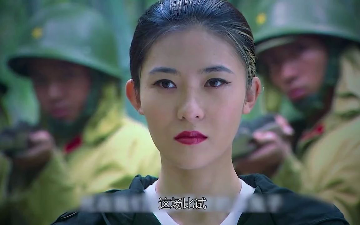 女鬼子挑衅女子小队,扬言三秒把你削平,不料队长出手了