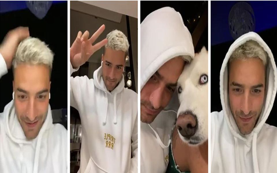 maluma baby清爽出镜ins直播live