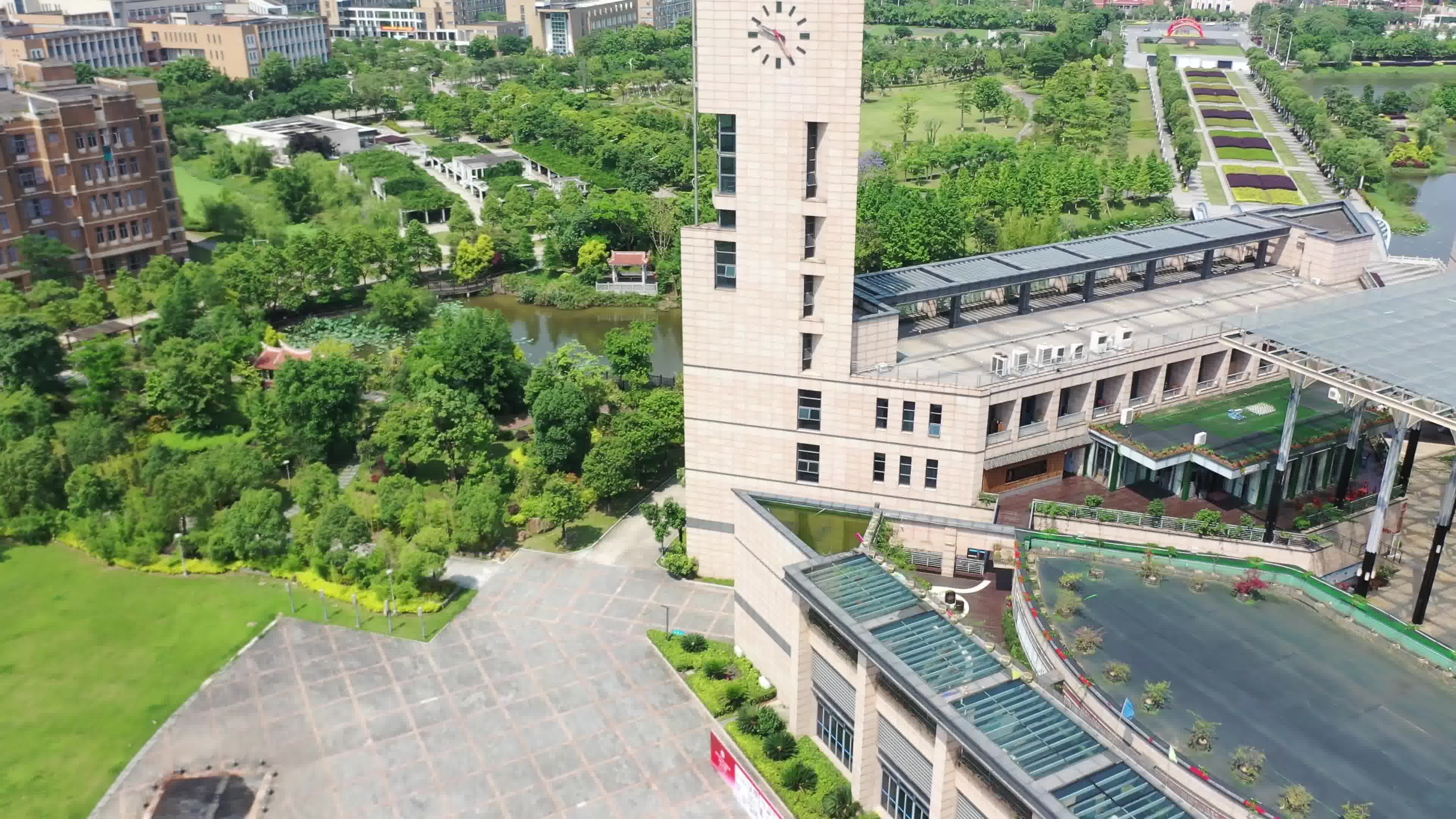 福州大学俯瞰图图片