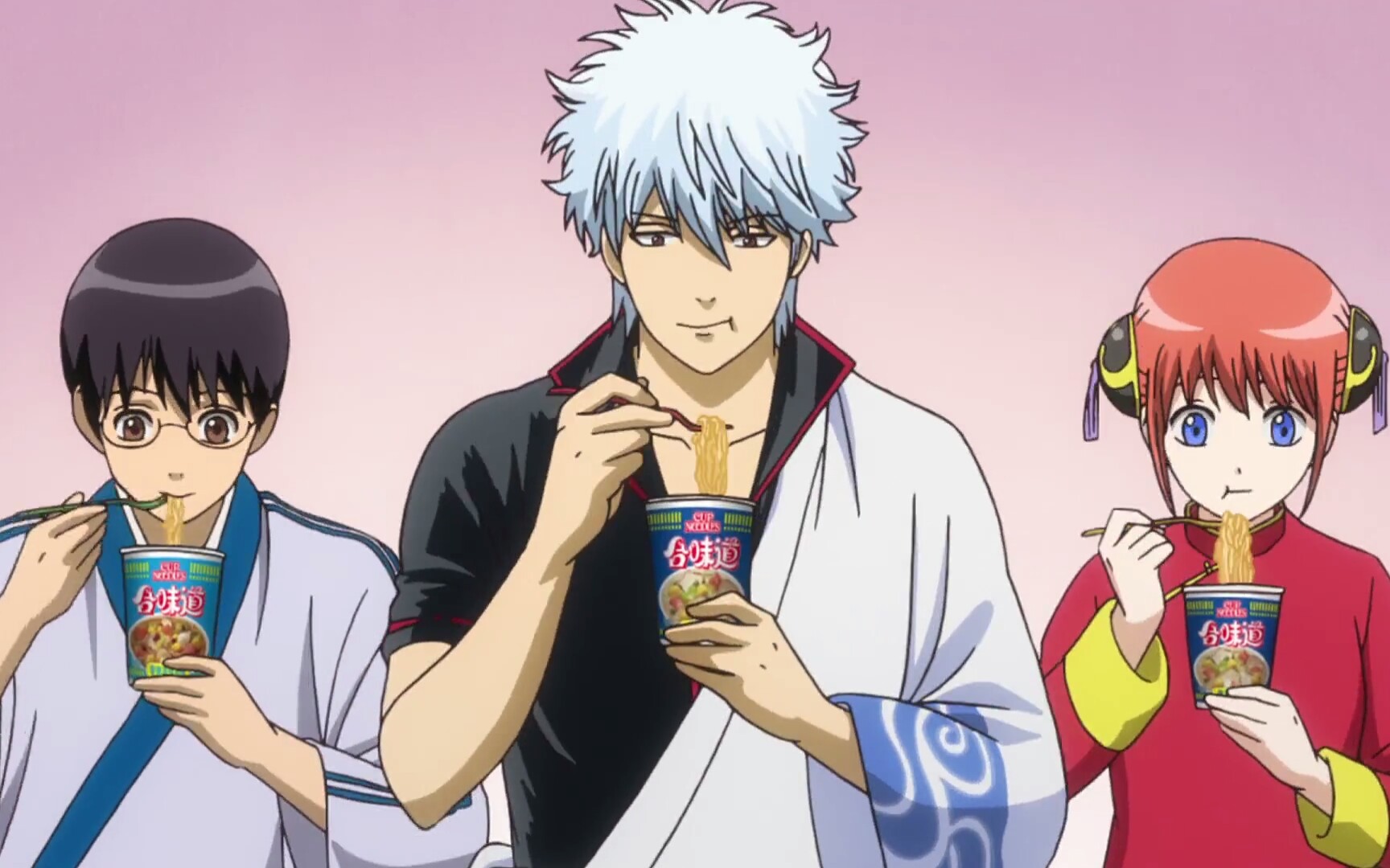 日清合味道泡面x银魂广告合集