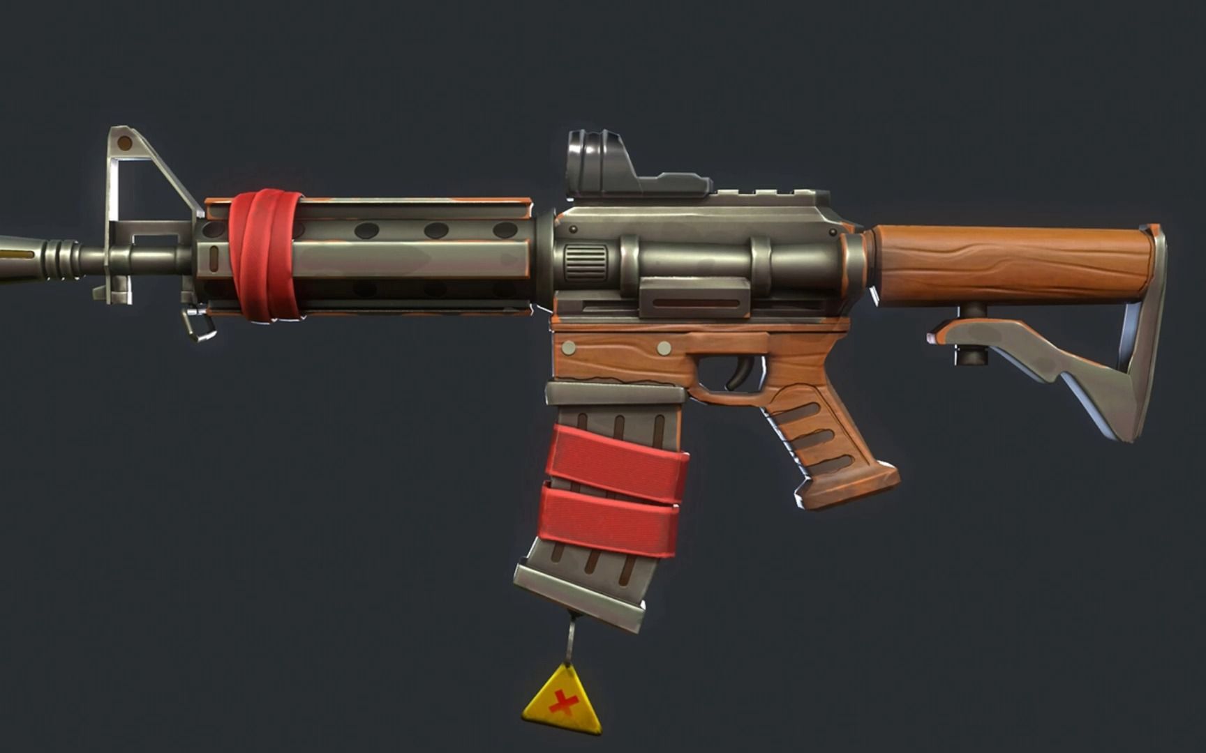 【maya武器建模】一组次世代武器全流程制作,详细教学卡线布线以及