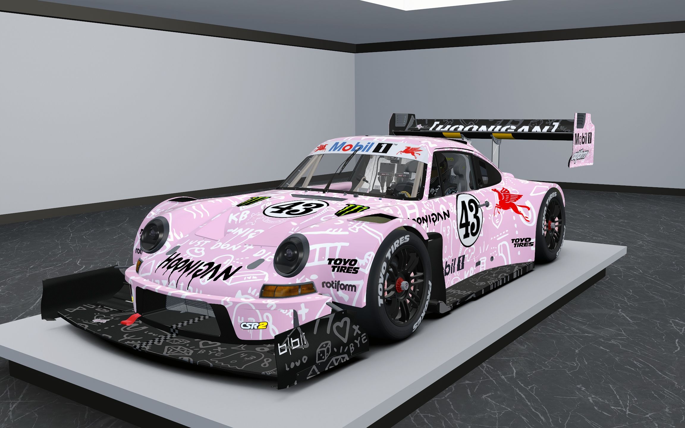 神力科莎mod 保时捷 hoonigan 911 hoonipigasus sv-rsr