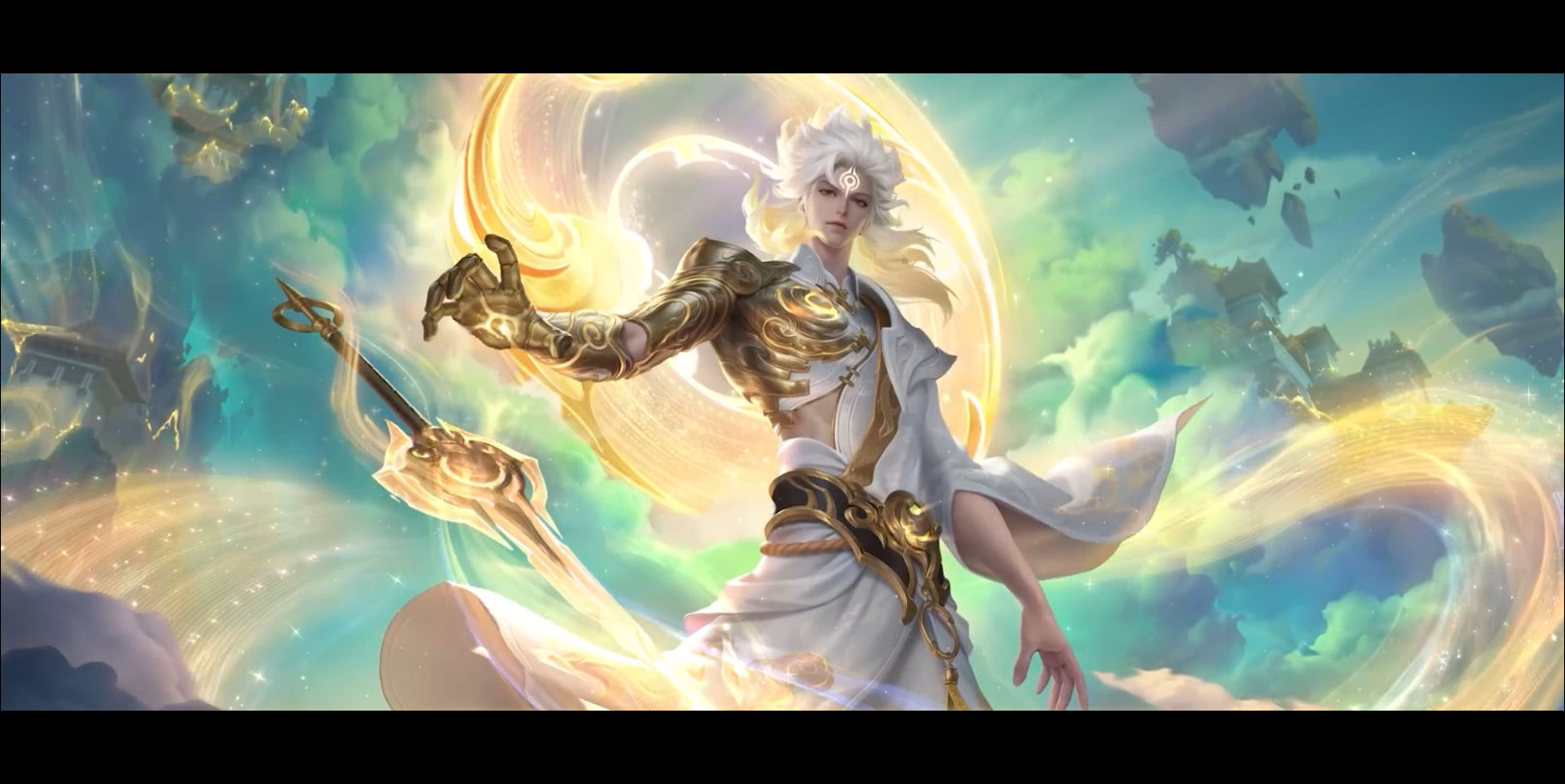 【动态壁纸】李白-碎月剑心②【剪裁比对/无缝循环/补帧60fps】