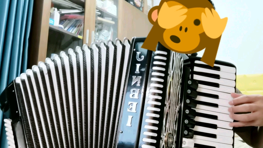 手风琴三角贝斯练习