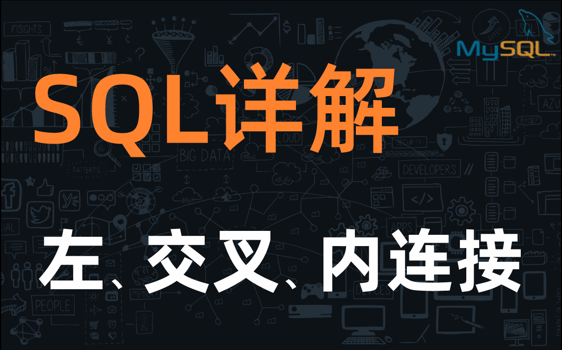 SQL详解【左连接、交叉连接、内连接】哔哩哔哩bilibili