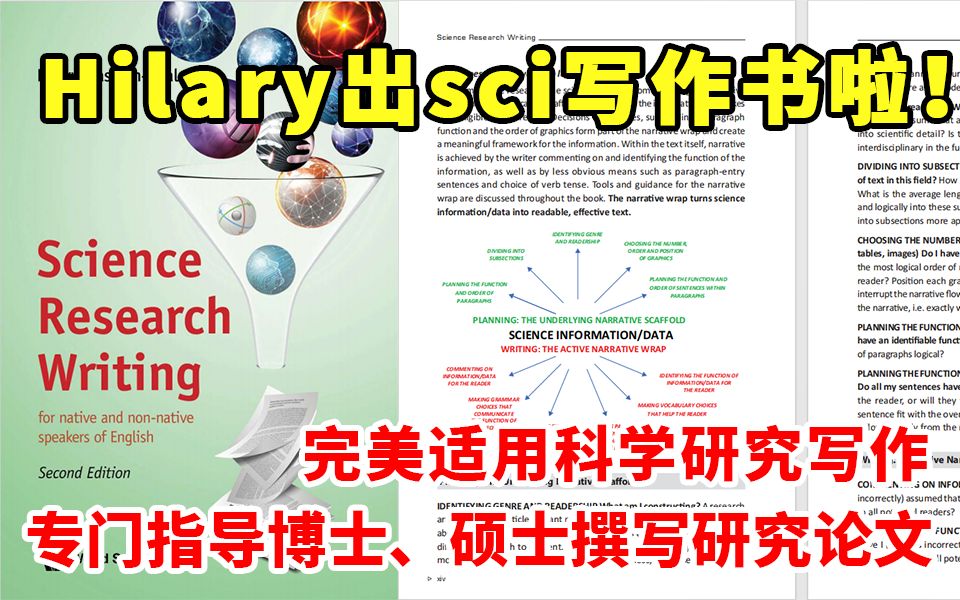 掌握这本SCI写作书上的技巧,让你论文无忧!妈妈再也不用担心我的论文啦~~~哔哩哔哩bilibili