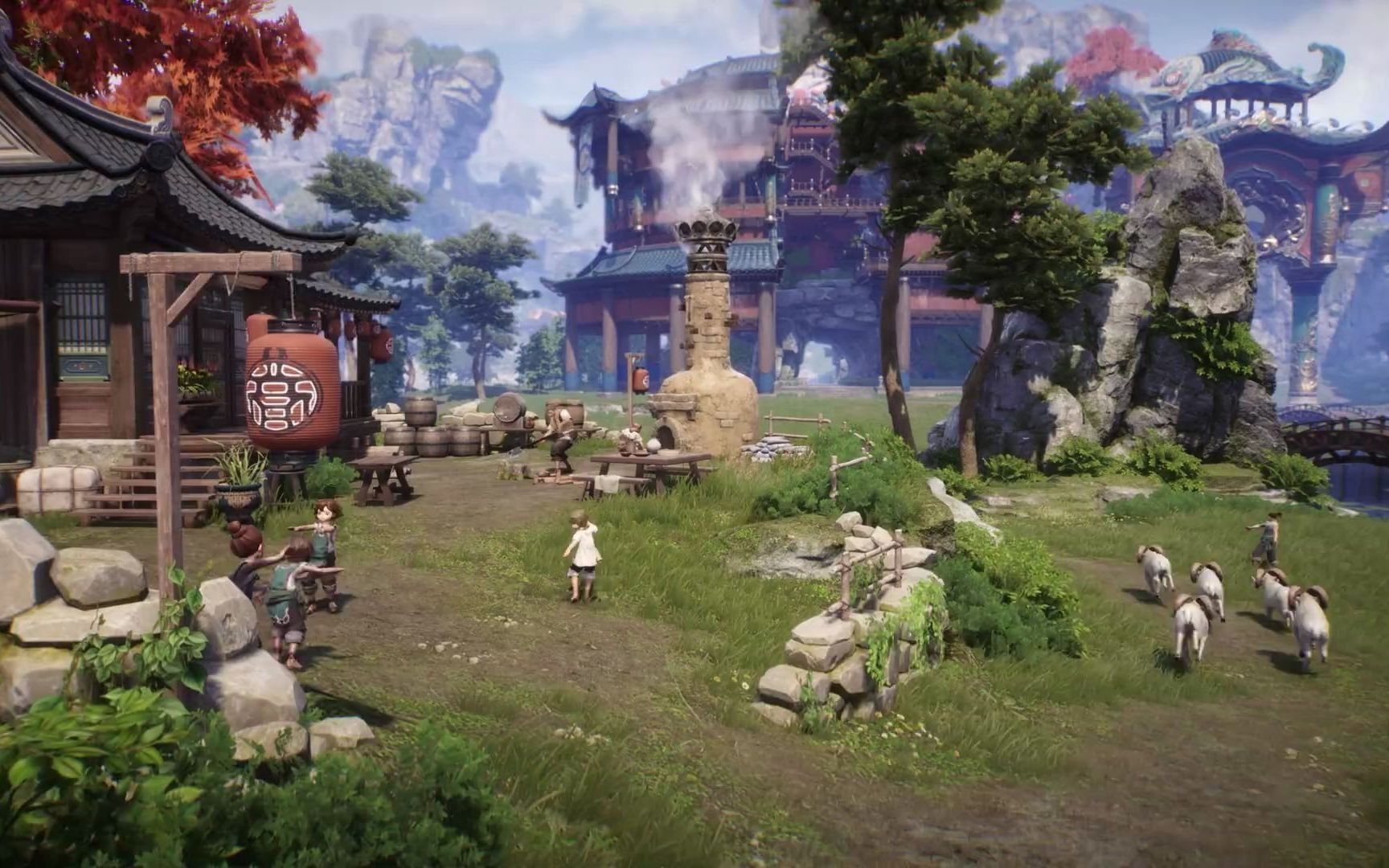 剑灵22021最新预告pc移动双端p1实机画面即时演算