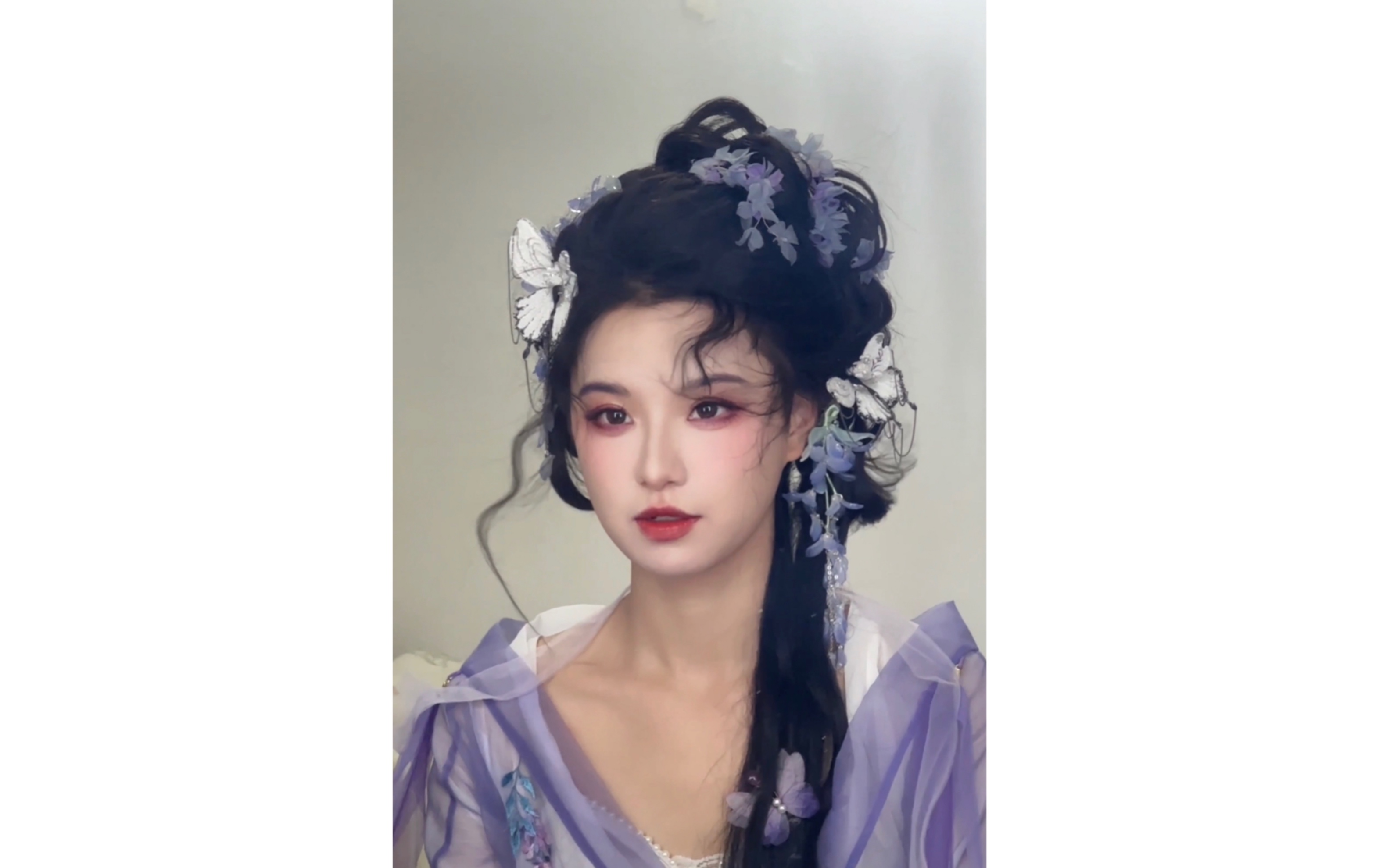 【北川婠婠】"她是清冷而恣肆的紫藤花仙"