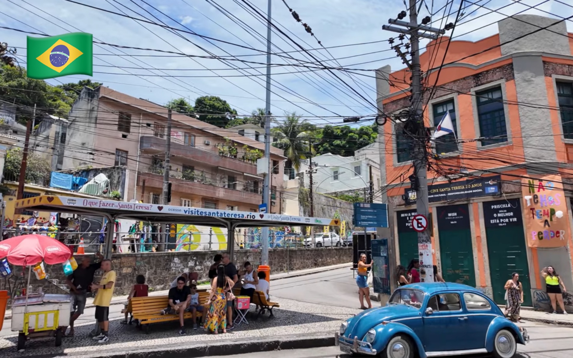 5小时超长版) 1月漫步游巴西城市 里约热内卢 拍摄日期:2024.1.27