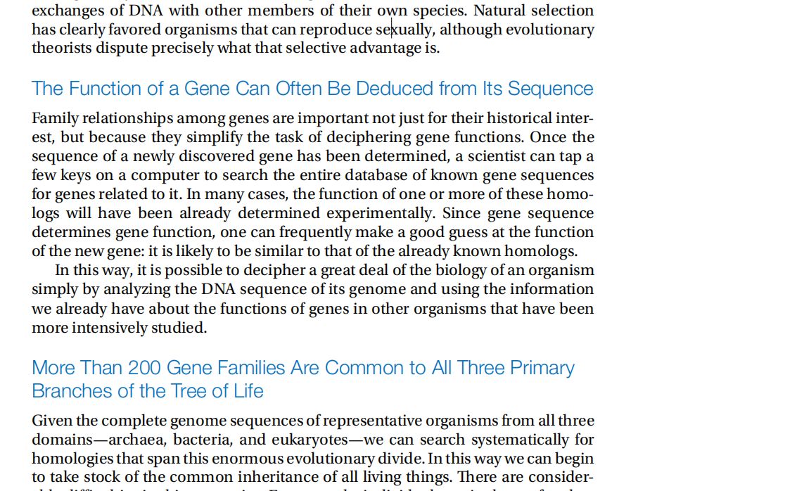 生物原版教科书《细胞的分子生物学》带读1.22基因功能可以通过序列推断哔哩哔哩bilibili