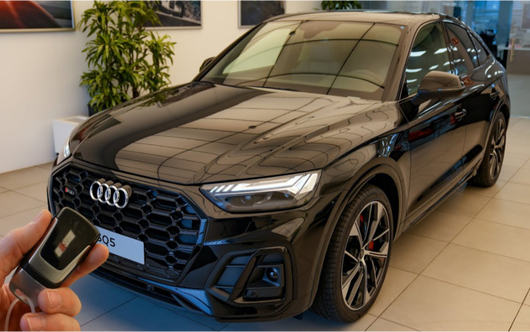 2021款奥迪sq5 sportback tdi (341hp)内饰外观实拍_哔哩哔哩_bili