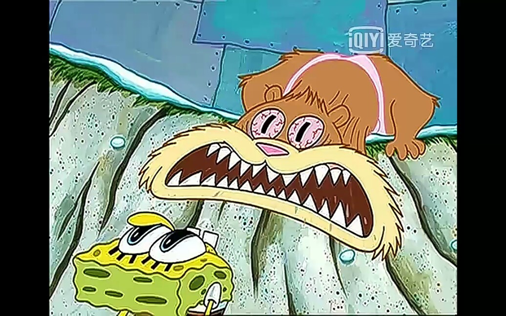 海绵宝宝不要吵醒冬眠的松鼠