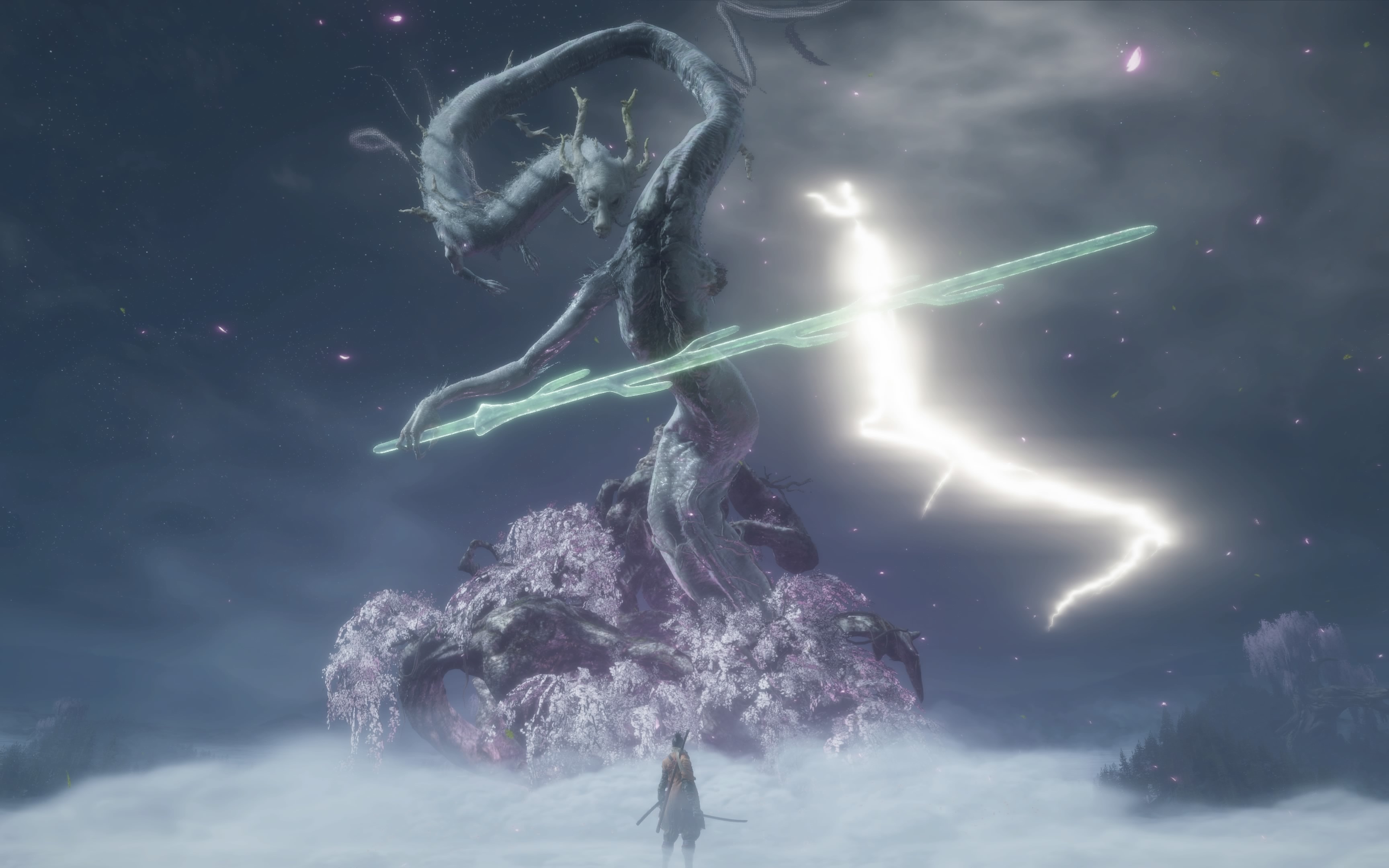 【只狼】樱龙 虽然简单但雷反就是帅!