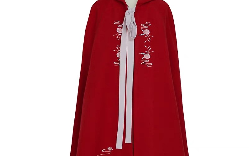 花朝记上林花锦白菜价斗篷开箱视频