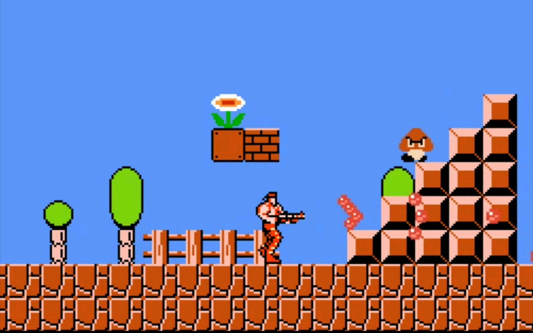 魂斗罗版超级玛丽world21关