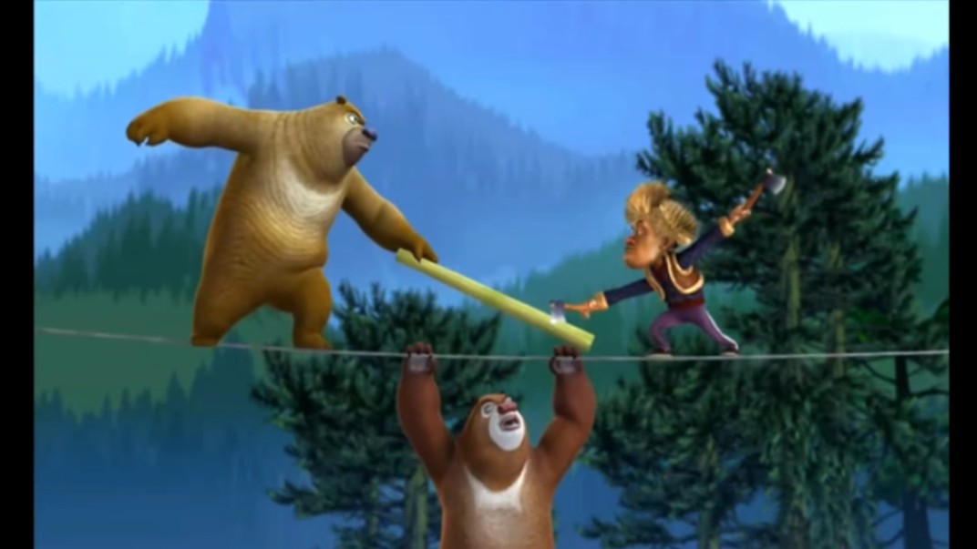 熊出没91【杂技比赛】