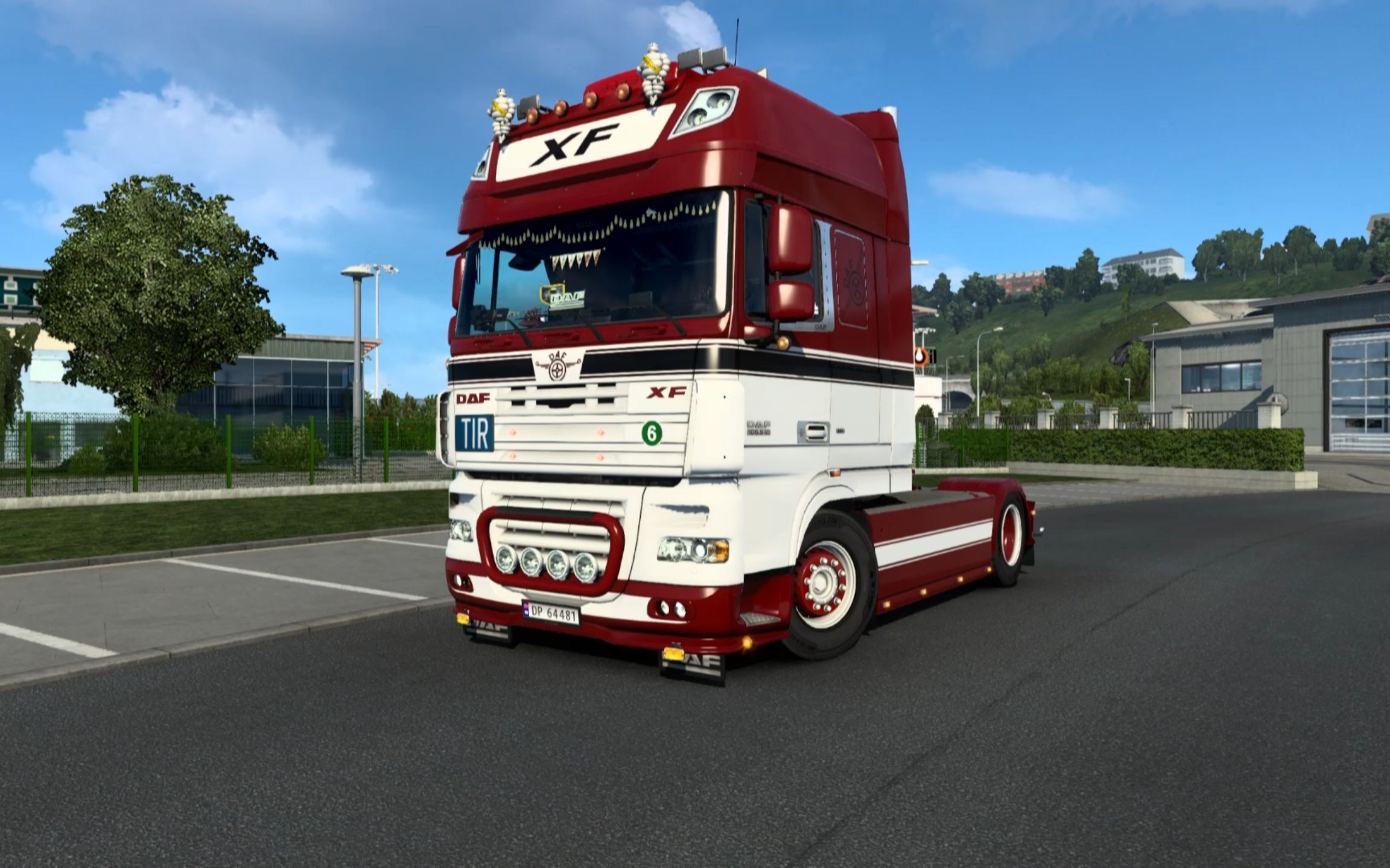 【欧卡2】驾驶达夫xf105在北欧运送刨花板