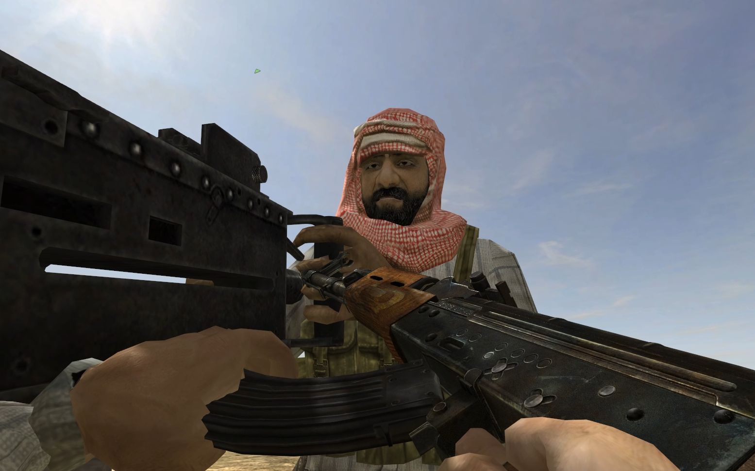 战地2pr 美军狙杀中东联合军