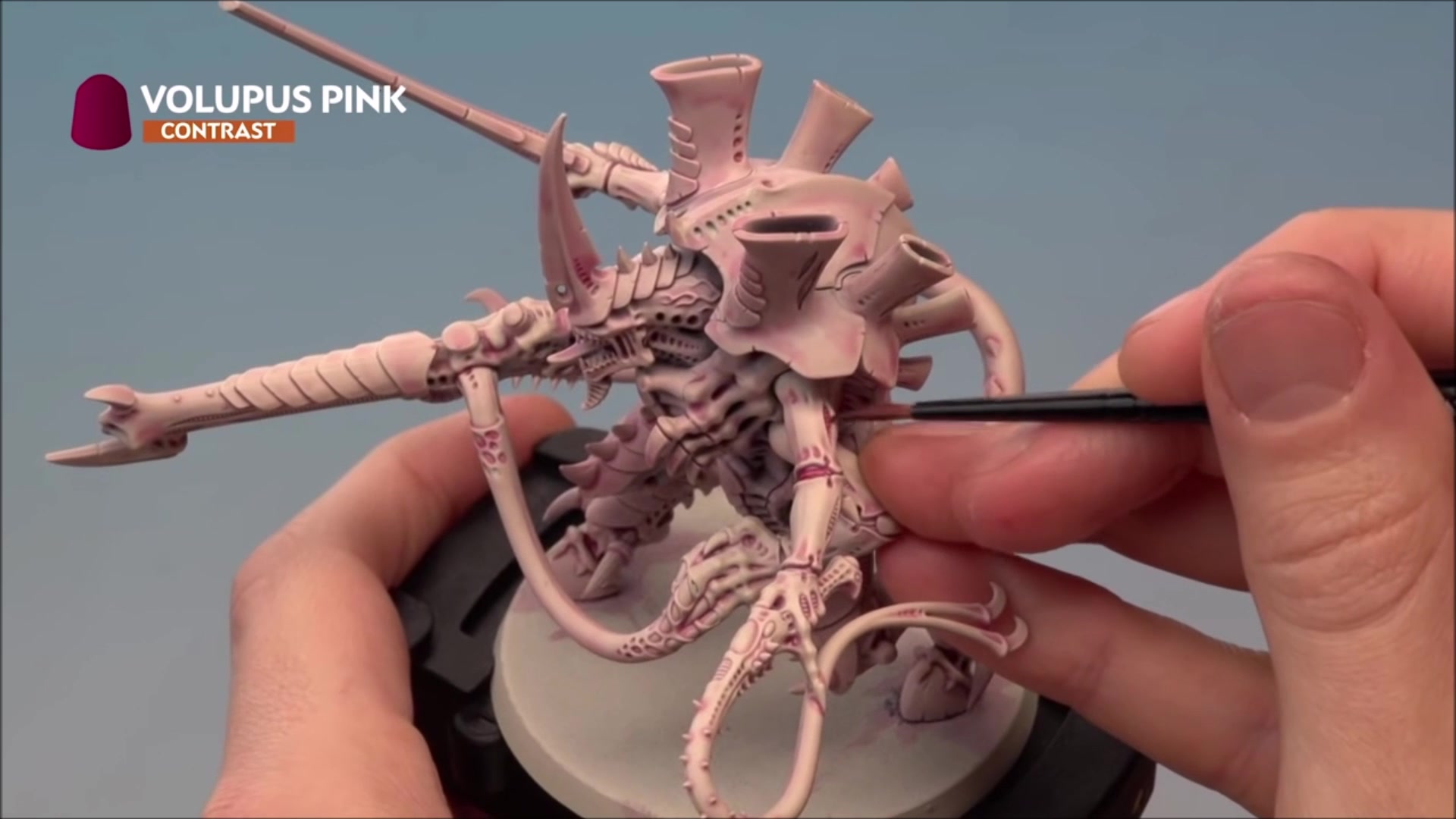 [战锤涂装] contrast漆-泰伦虫巢暴君