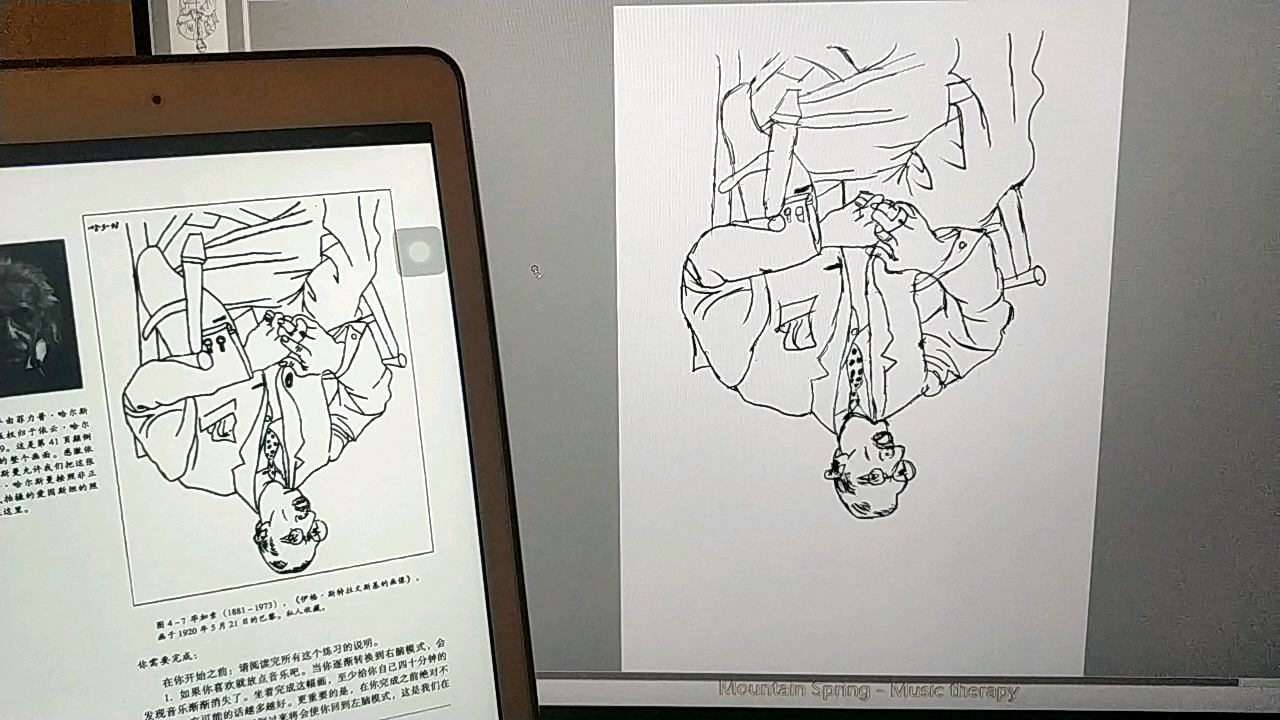 像艺术家一样思考/五天学会绘画,倒着画果然有特殊效果哔哩哔哩bilibili