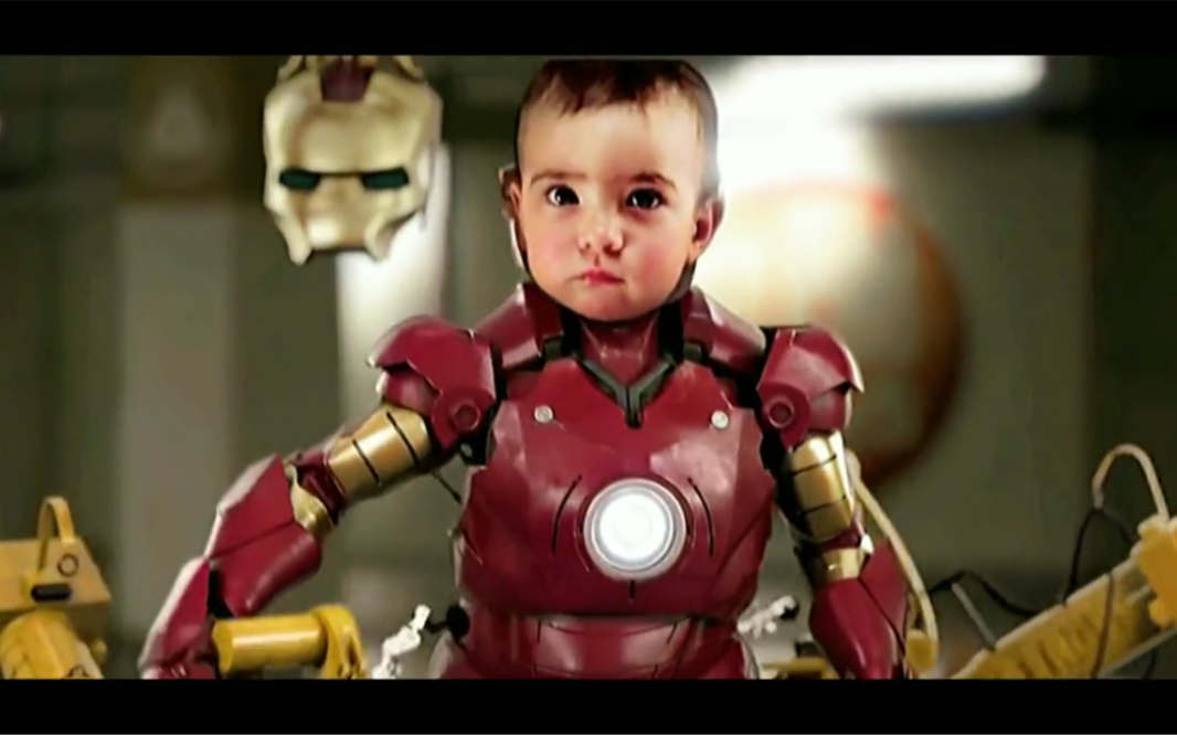 婴儿版钢铁侠你们觉得如何?_哔哩哔哩 (゜-゜)つロ 干杯~-bilibili