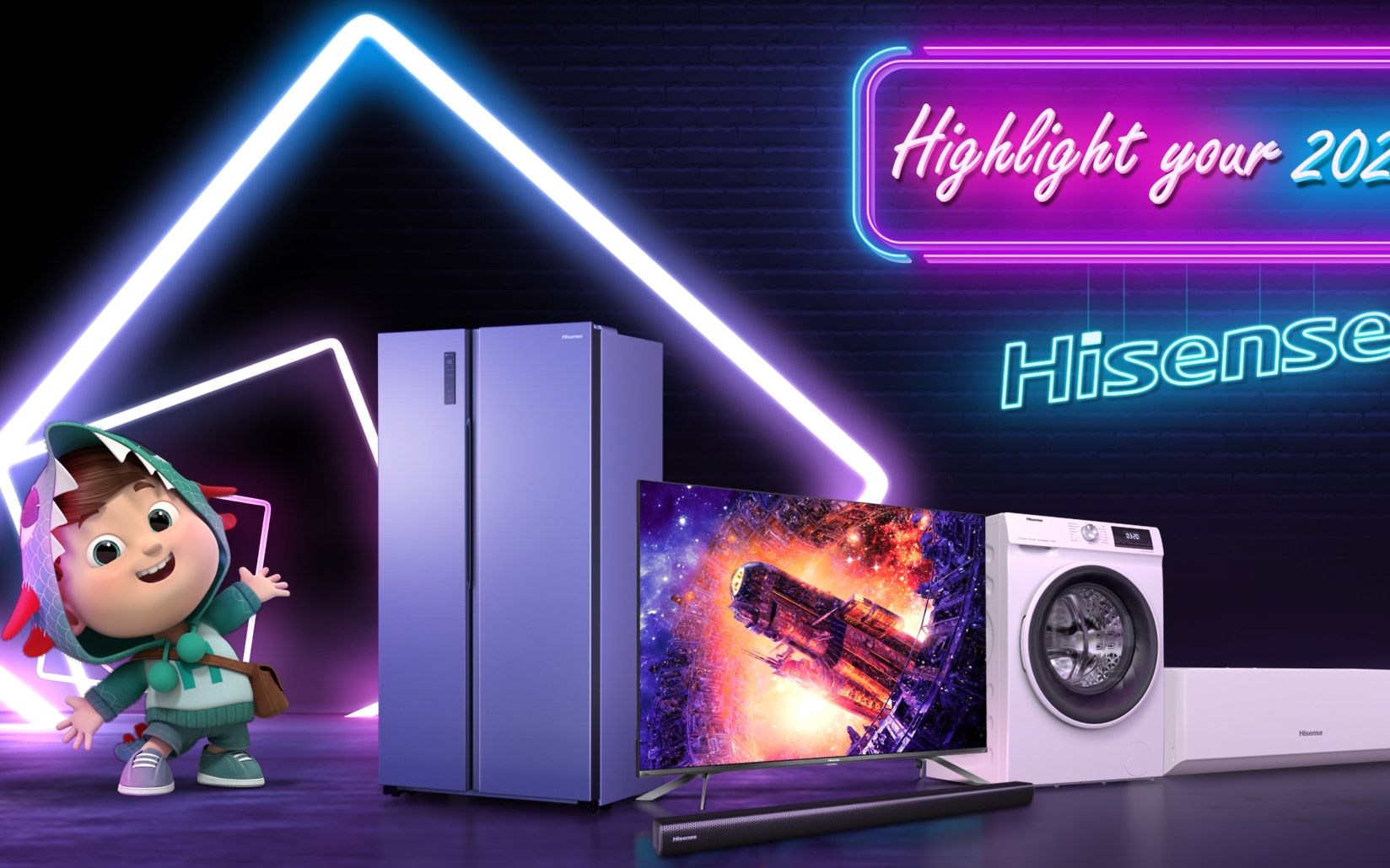 【动效创意三维】海信黑五家电节