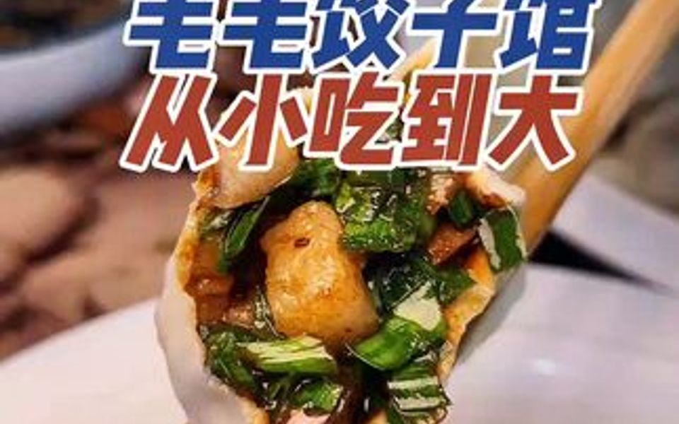 从小吃到大的毛毛饺子哔哩哔哩bilibili