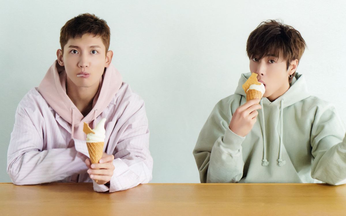 【东方神起】【treasure字幕】xv专辑花絮合集