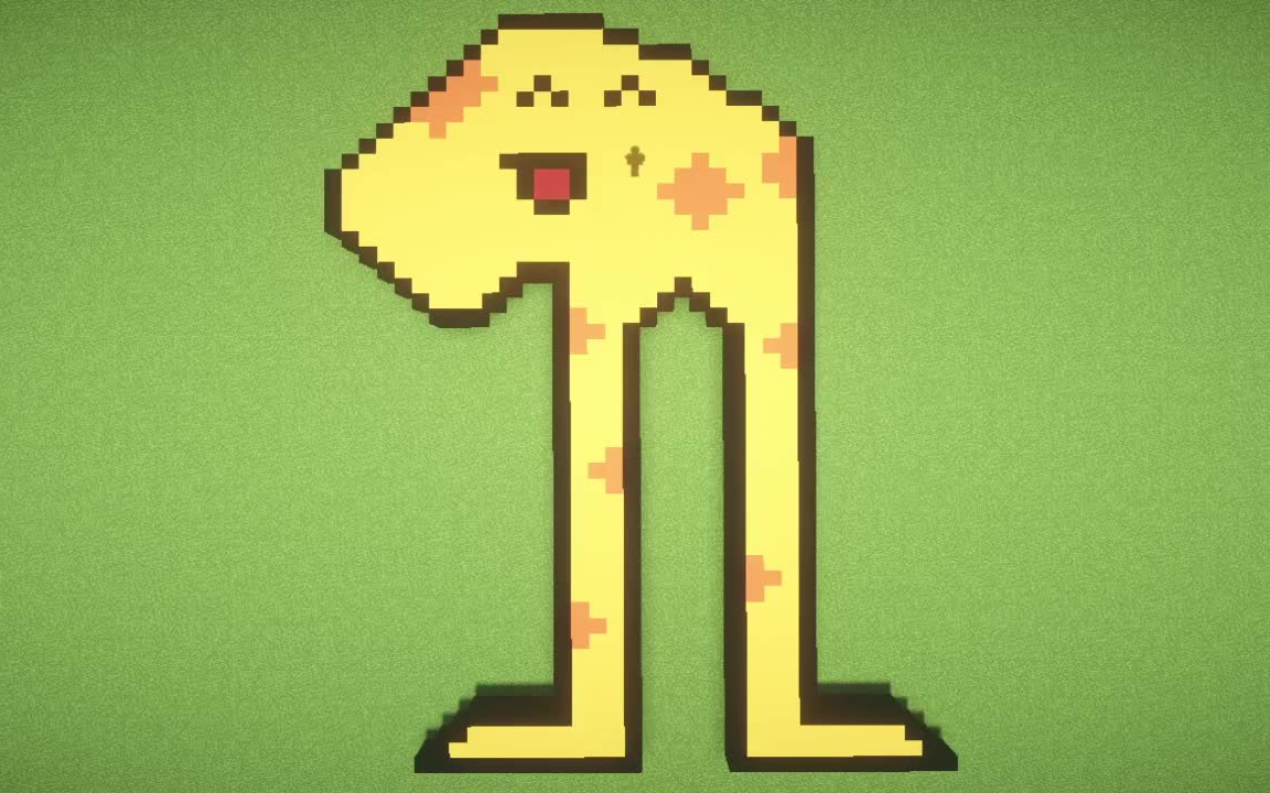 我做了个warma画的长颈鹿!